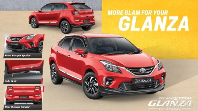 accessories for toyota glanza